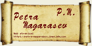 Petra Magarašev vizit kartica
